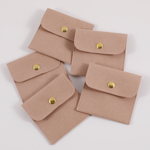 PUPPYSWE Sell 40pcs 8*8cm Microfiber Jewelry Bag <b>No</b> <b>Logo</b> High Quality Velvet Pouch Bag Jewelry Packaging Pouch <b>NO</b> <b>logo</b> - Product Image 6