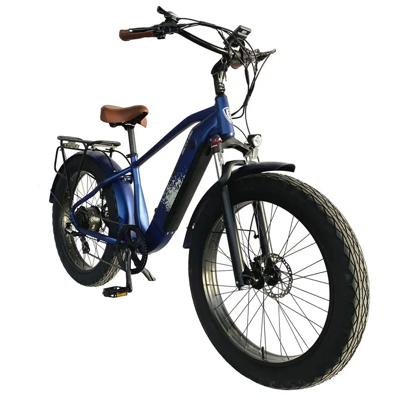 Ebik-bicicleta eléctrica de montaña y nieve, 1000w, 1500w, kit de neumáticos
