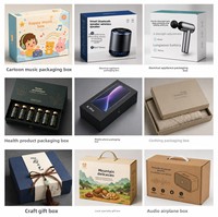 Boîtes cadeaux carrées pliables personnalisées avec logo imprimé en couleur, personnalisation en petites séries pour l'emballage de bougies et de portefeuilles