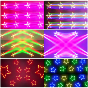 200W <span class=keywords><strong>LED</strong></span> Rgbw 4in1 Đầy Sao Chùm Ánh Sáng Vàng COB Chùm Đèn Vũ Trường Retro Ánh Sáng Sân Khấu Cho Bar Đảng Đèn Nền - Product Image 6