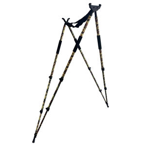 Bâton de chasse et de tir en aluminium à 4 pieds, couleur camouflage, super léger, hauteur réglable jusqu'à 180 cm - Product Image 2