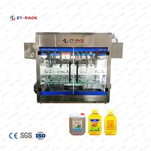 Jerry Can 5L-30L Oil Filling Machine For Plastic Metal Tin Drum Barrel Weighting Flow Meter Filler