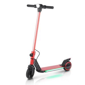 สกู๊ตเตอร์ไฟฟ้าสำหรับเด็กพร้อมไฟ LED โช้คอัพ ดีไซน์พับได้ รับน้ำหนักสูงสุด 100 กก. - Product Image 1