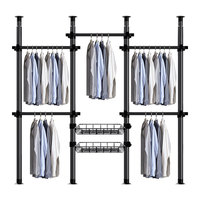 Self Assembly Steel Almirah Large Closet System
