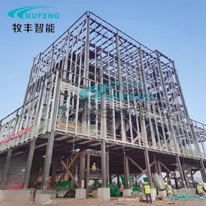 Henan Mufeng Factory 45 T/H large Poultry Livestock Feed Production Unit Export To Tanzania