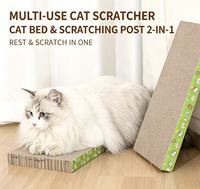 Griffoirs pour chats en carton ondulé de bonne qualité, écologiques et économiques, planches à gratter et lits, personnalisables en usine