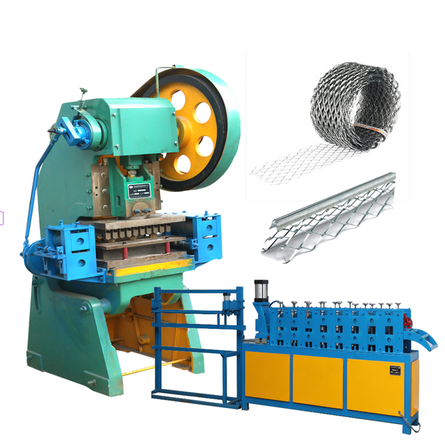 Corner Bead V Keel Angle Iron Roll Forming Machine With Punching