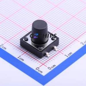 K2-1103SP-O4SW-04 Tactile Switch SMD Switch Single Pole Single Throw Round Button 2.5N Vertical Mount - Product Image 1