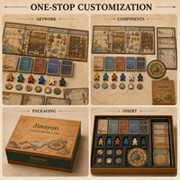 Jeu de société d'archéologie personnalisé (carton) pour l'éducation muséale et l'apprentissage du patrimoine - Stratégie d'excavation et de conservation