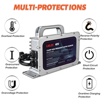 Chargeur de batterie pour voiturette de golf électrique LNLEE LN900G étanche 48V certifié CE/RoHS