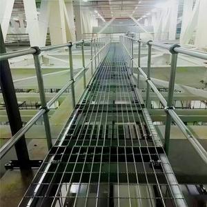 Ce Chứng Nhận Hiện Đại Nhiệm Vụ Nặng Nề Thép Không Gỉ Lưới Khả Năng Tải Cao Ngoài Trời Lối Đi Tầng An Toàn Nền Tảng enzar Kim Loại EM-SG - Product Image 4