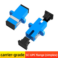 Adaptateur de fibre optique de type flange SC pour boîtier de distribution optique de télécommunications