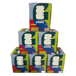 2026 Panini Messi CR Pegatinas de Estrellas de Fútbol Tarjeta Deportiva de Fútbol Sala de Transmisión en Vivo Caja Sorpresa Pegatinas de Estrellas de Fútbol al por Mayor - Product Image 1