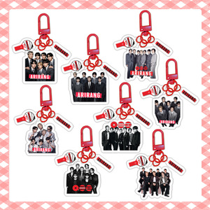 Lot de 3 porte-clés KPOP Iodls Lightstick en acrylique de haute qualité, pendentifs JK JIN JIMIN J-HOPE SUGA <span class=keywords><strong>RM</strong></span> V, accessoires pour sac - Product Image 2