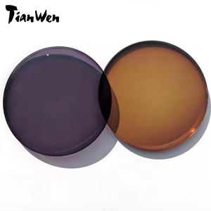 Lentes polarizadas de vidro para óculos de sol, lentes polarizadas em branco para venda única - Product Image 4