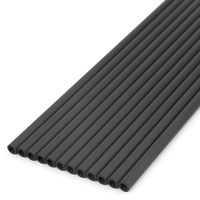 Flèche en carbone de 32 pouces 300 400 500 600 700 800 900 1000 ID Arbre de 3.2mm Arbre de flèche en carbone pur pour arc à poulies Arc classique