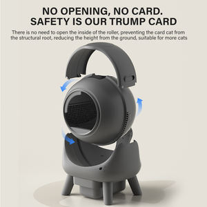 Nuova Lettiera per <span class=keywords><strong>Gatti</strong></span> Automatica da 50L di Ultima Generazione, Intelligente e Autopulente in Plastica, con Sistema di Sicurezza Anti-Pizzicamento - Product Image 2