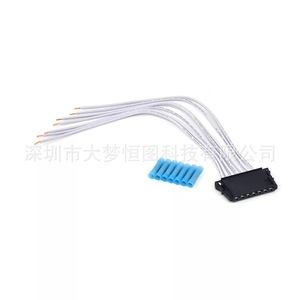 Connecteur de câble en plastique bleu pour prise de câble automobile, ensemble de remplacement Mercedes W204 W203 C Kl - Product Image 3