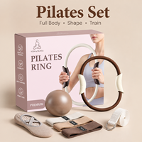 Anneau de Pilates Eva, Cercle Magique de Yoga, Ensemble d'Exercices pour le Fitness, Remodelage du Corps, Entraînement à Domicile pour Unisexe