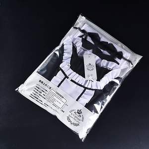 Anime japonés Sissy Maid vestido Cosplay dulce clásico Lolita elegante delantal vestido de sirvienta con calcetines conjunto de guantes - Product Image 6