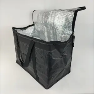 مصنع مخصص المطبوعة الاطفال مدرسة الغداء صندوق تقديم برودة حقيبة معزولة حراريًا النايلون حقيبة للحفاظ على البرودة ل طعام مجمد