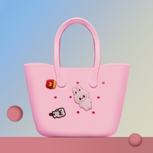 Sac fourre-tout de plage promotionnel en EVA tendance 2025 pour femme, à fermeture ouverte, deux poignées, imperméable, idéal pour l'extérieur - Product Image 1