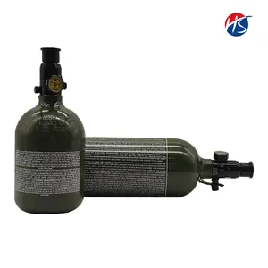 Aluminum Compressed Air HPA Paintball Tank Air Systems - Standard Regulator