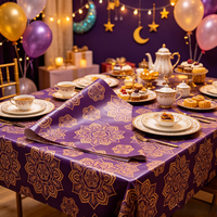 623213 Lila & Gold Mandala Geschenkpapier Premium Festliches Geschenkpapier für Diwali, Eid & Feiertagsgeschenke