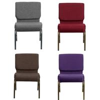 Sillas Metálicas Apilables de Estilo Moderno con Descuento al por Mayor para Hoteles, Teatros, Auditorios e Iglesias