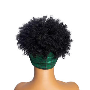 Aishili Fascia per <span class=keywords><strong>Parrucca</strong></span> di Alta Qualità, Fascia Afro Ondulata <span class=keywords><strong>Verde</strong></span>, Parrucche Sintetiche per Donne Nere - Product Image 2