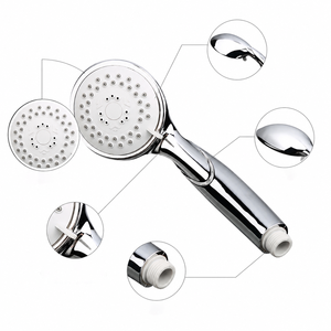 Ensemble <span class=keywords><strong>de</strong></span> douche à main en laiton moderne <span class=keywords><strong>de</strong></span> luxe, haute pression, économie d'eau, chromé, support mural pour salle <span class=keywords><strong>de</strong></span> bain, kit <span class=keywords><strong>de</strong></span> tuyau réglable - Product Image 3