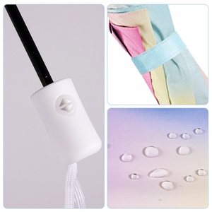 ร่มกันแดดเคลือบสีดำแบบขายส่ง ป้องกันรังสียูวี เปิดอัตโนมัติ 3 ตอน พับได้ พกพาสะดวก คุณภาพสูง แข็งแรง ทนลม - Product Image 3