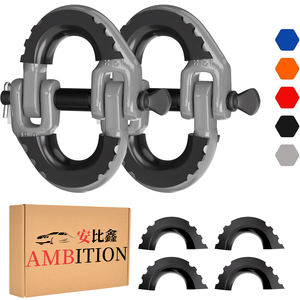 Conector <span class=keywords><strong>de</strong></span> Cadena <span class=keywords><strong>de</strong></span> Seguridad AMBITION ODM/OEM Personalizado <span class=keywords><strong>de</strong></span> Alta Calidad y Bajo <span class=keywords><strong>Precio</strong></span>, Eslabón <span class=keywords><strong>de</strong></span> Enganche <span class=keywords><strong>de</strong></span> Remolque, Acoplamiento Hammerlock, Paquete <span class=keywords><strong>de</strong></span> 2 - Product Image 1