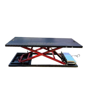 Platform Pengangkat Sepeda Motor Elektro-Hidrolik 360kg <span class=keywords><strong>Scissor</strong></span> <span class=keywords><strong>Lift</strong></span> untuk Motor, Motor Roda Tiga, Dune Buggy, UTV, Pengangkat Sepeda - Product Image 3