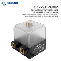 Pompe de circulation industrielle sans balais 24 V CC à refroidissement par eau, haut débit, longue durée de vie pour CNC/Laser/Refroidisseur/Stockage d'énergie