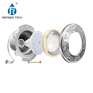 120V 6W RGB couleur changeante <span class=keywords><strong>LED</strong></span> piscine Spa lumière utiliser E26 <span class=keywords><strong>ampoule</strong></span> de remplacement pour Pentair haywade Spa luminaire - Product Image 2