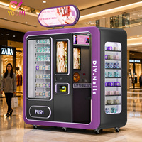 Máquina Expendedora de Impresión de Uñas con Identificación de Contorno de Uñas por IA y Gestión de Inventario en la Nube para Uso en Centros Comerciales