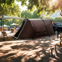 Tente gonflable à coque dure pour cabine de peinture gonflable portable personnalisée Wind Valley pour toit de voiture pour usage extérieur
