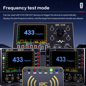 I2C C07 Locksmith NO1 strumenti elettronici di forma d'onda generatore di rilevamento di frequenza per auto <span class=keywords><strong>TV</strong></span> condizionatore di riparazione telecomando - Product Image 5