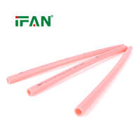 Tuyau PEX rose IFAN pour chauffage par le sol, plomberie et systèmes de chauffage radiant