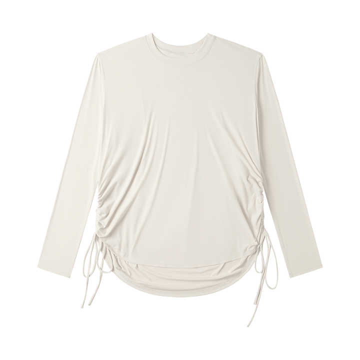 Wholesale Lightweight Plain Long Sleeve Blank T shirt Streetwear High