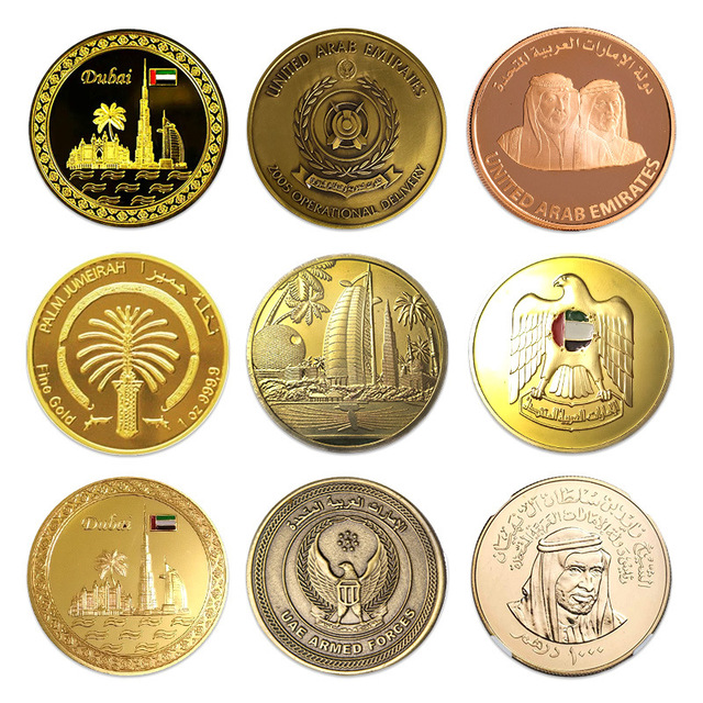 Wholesale Metal Commemorative Coin Gift Set for National Day & United Day Anniversary Made in China