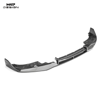 Nouveauté : Spoiler avant style AD à motif carbone, protection de pare-chocs, ajustement stable pour BMW Série 4 G22 G23 M440i 20-27