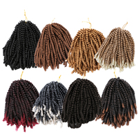 Fournisseur d'usine Nouvelle marque Passion Hair Weaving Extension Spring Twist Passion Twist Hair Ombre Hair Extensions pour femmes noires