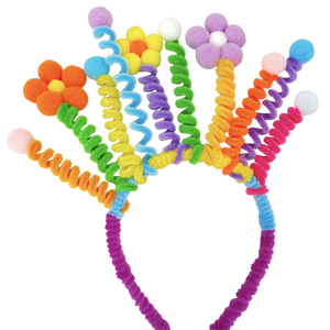 Làm cho thời trang của riêng bạn headbands Cô Gái Tóc Phụ kiện ống Cleaner Chenille STEM làm nghệ thuật Kit - Product Image 4