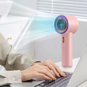 <span class=keywords><strong>Ventilateur</strong></span> portable sans pales USB 199 vitesses, mini-<span class=keywords><strong>ventilateur</strong></span> turbo haute vitesse 3000 mAh pour étudiants et femmes, idéal pour l'été en extérieur - Product Image 6