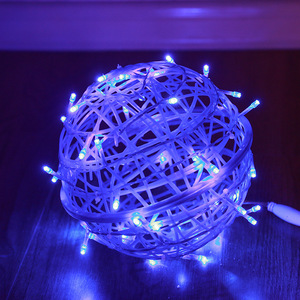 Guirlandes lumineuses LED en forme de vigne, indice de protection IP65, blanc chaud, décorations de <span class=keywords><strong>Noël</strong></span> festives pour l'<span class=keywords><strong>extérieur</strong></span>, décorations suspendues pour arbres, éclairage de rue - Product Image 4