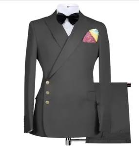 Мужской однобортный костюм-двойка на молнии - Product Image 6