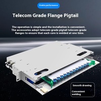 Venta al por mayor 12-Port Telecom Grade ODF FTTH Marco de distribución de fibra óptica 12-Core 24-Core SC FC LC Caja vacía para fibra óptica