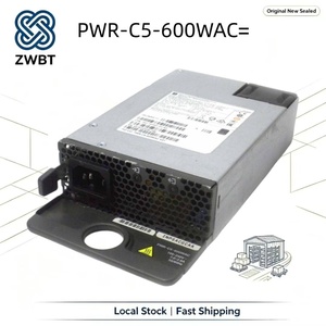Module d'alimentation FRU AC à commutation à chaud Cisco PWR-C5-600WAC = 600 W, conception à double redondance pour le commutateur réseau Catalyst 9200L - Product Image 1